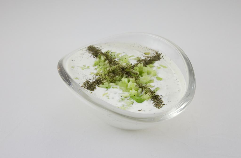 Mast Khiar · Homemade yogurt with cucumber and mint.