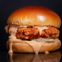 The Classic Sandwich · Cornflake Crusted Chicken Breast seasoned seasoned in our signature Sam's New Orleans style ...