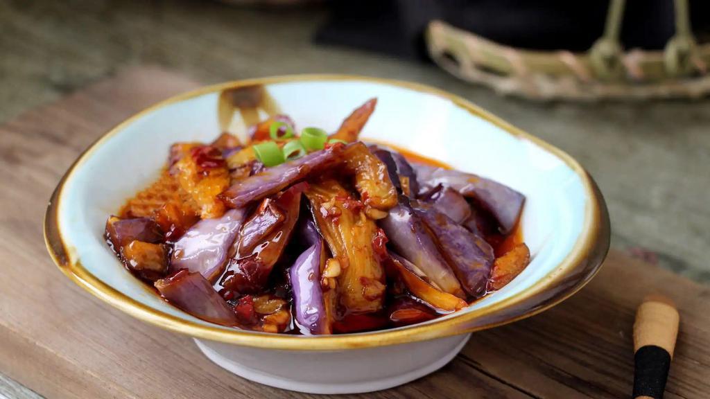 Eggplant With Garlic Sauce · Hot & Spicy.