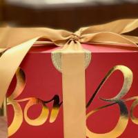 Large Holiday Gift Box - Burgundy · 