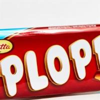 Plopp Large · Milk chocolate with a soft caramel center.