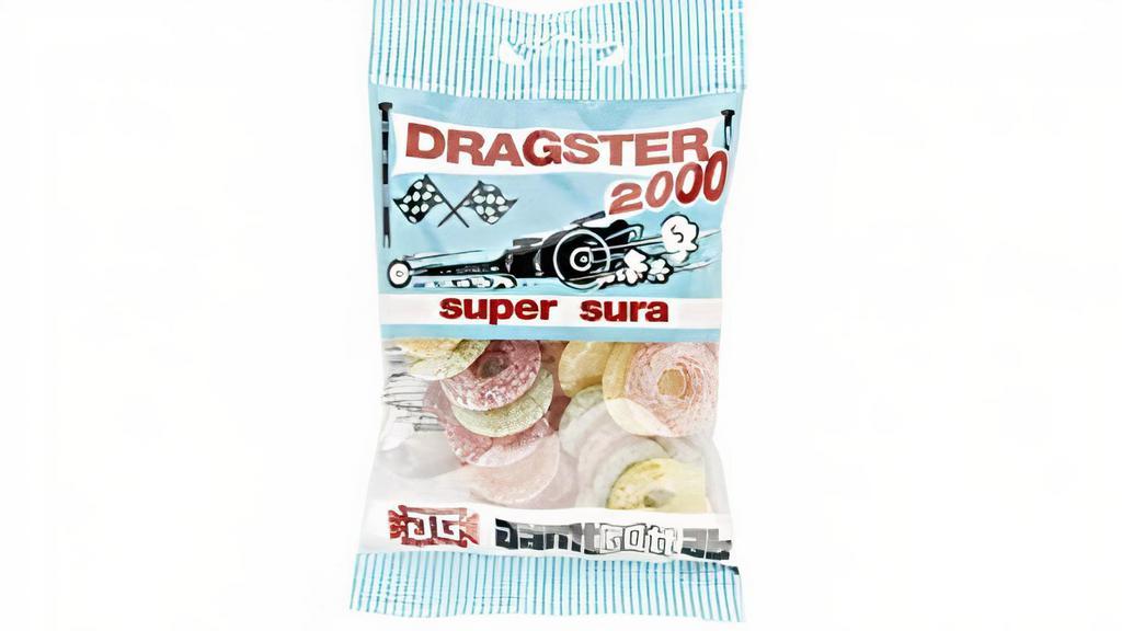 Act Dragster 2000 Super Sour · Not for the light faint of heart, this is intense licorice at its finest