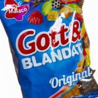 Gott & Blandat Bag · Malaco Good and Plenty has a unique mix of sweet, salty and sour fruit gums.