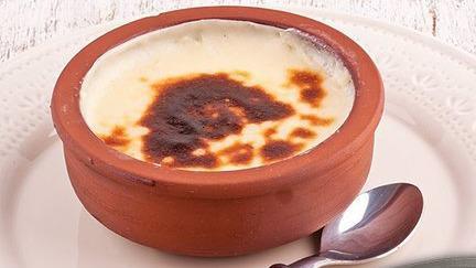 Rice Pudding · Traditional Turkish style rice pudding, topped with cinnamon.