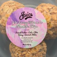 Jh Energy Bites No Chocolate Chips · Organic Peanut Butter, Organic Gluten-Free Oats, Organic Coconut Flakes, Organic Chia, Local...