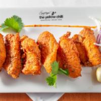 Amritsari Machchi · Crisp batter-fried fish - a special from Amritsar, North India|