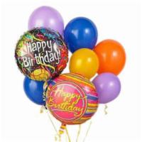 Birthday Balloon Bouquet · When you want your gift to make a big impression, give them this fun balloon bouquet. The bo...