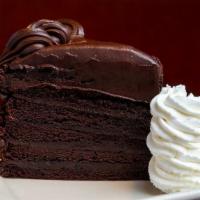 Deep Dark Fudge Cake · Fudgy Chocolate Frosting