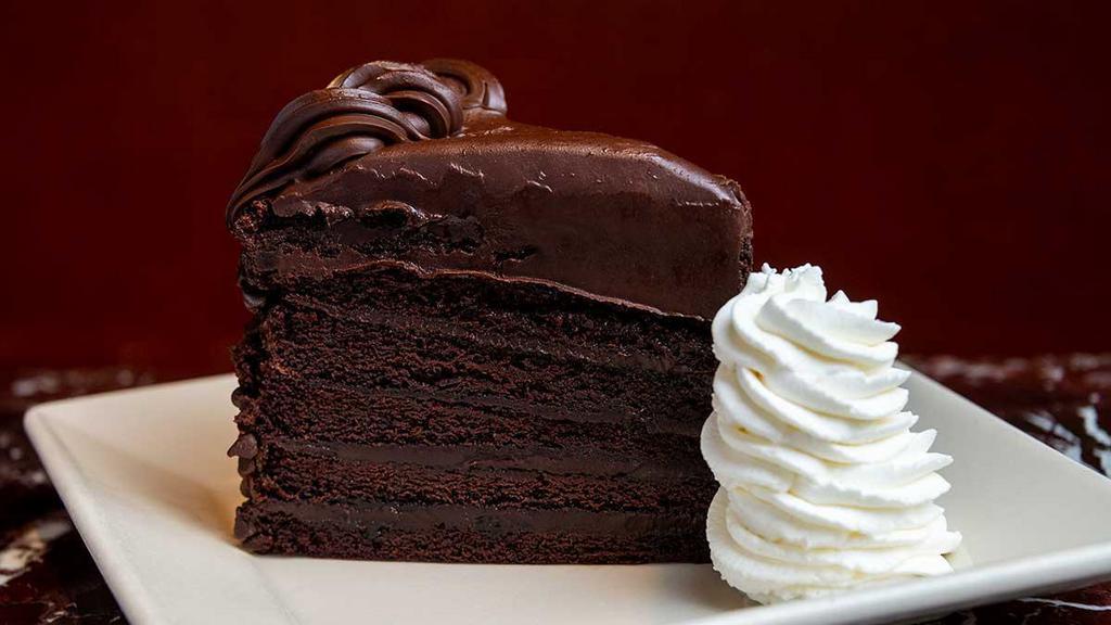 Deep Dark Fudge Cake · Fudgy Chocolate Frosting
