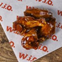 Wings - Classic (24) · Fresh, all-natural chicken wings, cooked crispy and tossed in your choice of flavor. Served ...