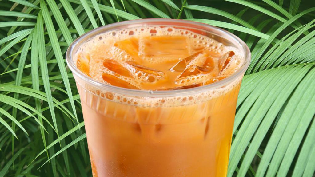 Mango Milk Tea · Creamy, refreshing mango milk tea with natural sweetness from fresh mangos.