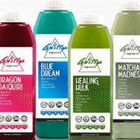 Raw Cane Cleanse · 3 Day - Detox Lemonade, Dragon Daiquiri, Blue Dream, Super Verde, Matcha Madness, Ginger Lem...