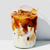 Iced Latte · Our velvety and flavorful Night Vision espresso balanced with your choice of milk.