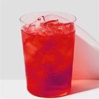 Elderberry Hibiscus Iced Tea · This ruby red delight of a botanical tea is made with organic hibiscus, organic lemon verben...