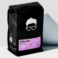 Slow Jam - Decaf Blend · We spared no expense on our decaffeinated coffee.  A luxurious blend of coffees decaffeinate...
