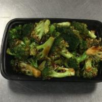 Broccoli With Garlic Sauce · Hot and spicy. Served with white rice.