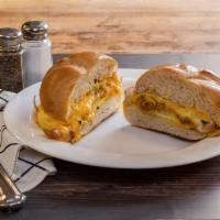 Bacon Egg And Cheese Sandwich · on a roll