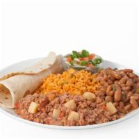 Seasoned Ground Beef Plate · Ground beef perfectly seasoned with a blend of Mexican spices.
