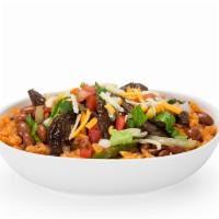 Laredo Bowl · Choice of protein, rice or lettuce, beans and toppings.