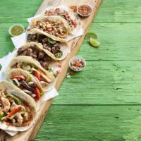 Half Dozen Tacos · Choose 6 of your favorite tacos.