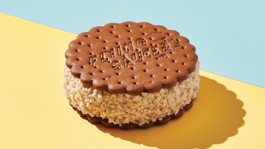  Deluxe Flying Saucers® (Individual) · Soft ice cream rolled in sprinkles and sandwiched between two Flying Saucer® chocolate wafers.