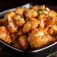 Cantonese Cauliflower · Sweet and sour sauce.