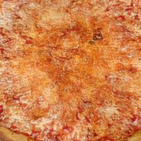Cheese Pizza · Neapolitan round pizza with fresh mozzarella cheese and tomato sauce. 8 slices.