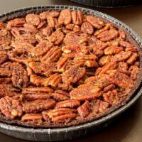 Pecan · Traditional Pecan Pie in a chocolate crust.