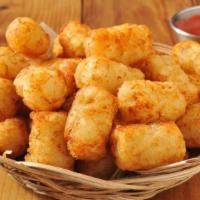 Tater Tots · Grated potatoes formed into a cylinder shape, and deep-fried to perfection.