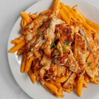 Penne With Vodka Sauce · Penne in vodka sauce.