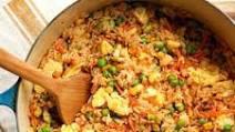 Spicy Fried Rice · mix vegetable and chili basil sauce