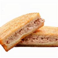 Tuna Melt Panini · Our delicious panini bread toasted to perfection and made with American cheese and tuna.
