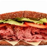 Whole Roast Beef Giant Deli Sandwich · The Roast Beef Giant Deli sandwich features premium, freshly sliced roast beef, your choice ...