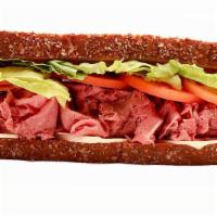 Whole Corned Beef Giant Deli Sandwich · Mix things up with the Corned Beef Giant Deli sandwich. Topped with freshly sliced corned be...