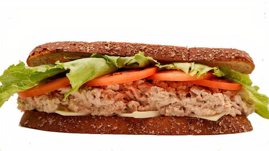 Whole Tuna Salad Giant Deli Sandwich · Love tuna salad? You can't go wrong with this sandwich! Freshly made tuna salad on your choice of New York Bakery bread. Add your favorite toppings and enjoy every bite.
