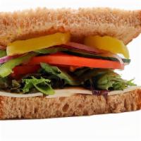 Half Veggie Giant Deli Sandwich · Pile the veggies on any way you want on the Veggie Giant Deli sandwich! Your choice of New Y...