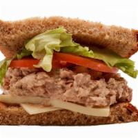 Half Tuna Salad Sandwich · Love tuna salad? You can't go wrong with this sandwich! Freshly made tuna salad on your choi...