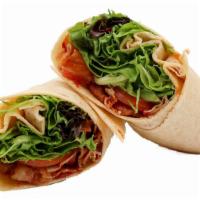 Blt Wrap · You can't go wrong with a BLT. Select your wrap, filled with delicious bacon, lettuce and to...