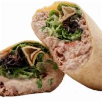 Tuna Salad Wrap · Be sure to try our tasty Tuna Salad wrap! Select your wrap, filled with tuna salad and your ...