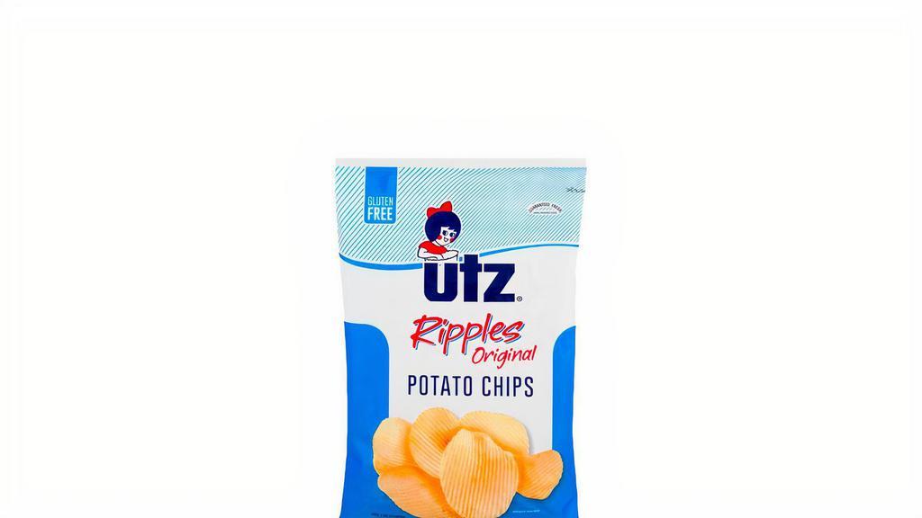 Utz 2. 8 Oz Chips · Sour Cream and Onion, Ripple, Salt and Vinegar, Honey BBQ