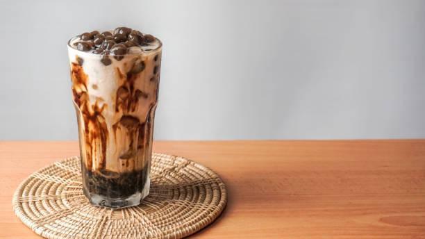 Boba Cold Brew · 16 oz. Queen City Roasters cold brewed coffee with brown sugar and tapioca pearls (boba)