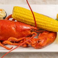 25Lb Lobster Dinner · Served with corn, coleslaw, butter and lemon.
