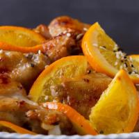 Orange Chicken Wings · Pub-style Orange wings with our double fry method.