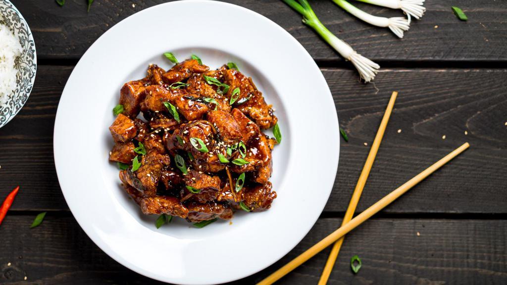 The General Tsao'S Boneless Chicken Fingers · Pub-style general Tsao's boneless wings with our double fry method.