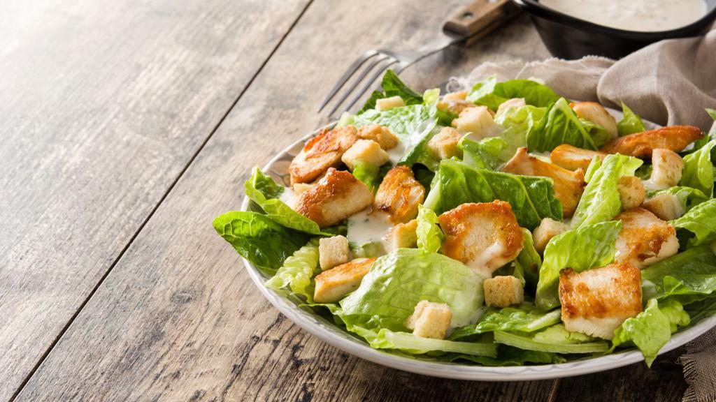 Side Of Caesar Salad Plate · Side of classic caesar salad.