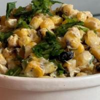 Grilled Corn Esquites · Mexican street corn off the cob