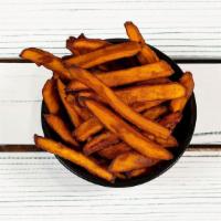 Sweet Potato Fries · Crispy sweet potato fries.