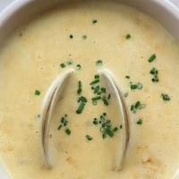 New England Clam Chowder · Smoked Bacon