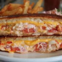 Lobster Grilled Cheese · Served with Fries