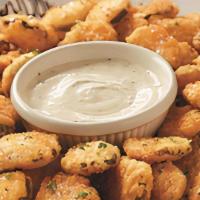 Fried Pickles · Fried pickle chips with buttermilk ranch.